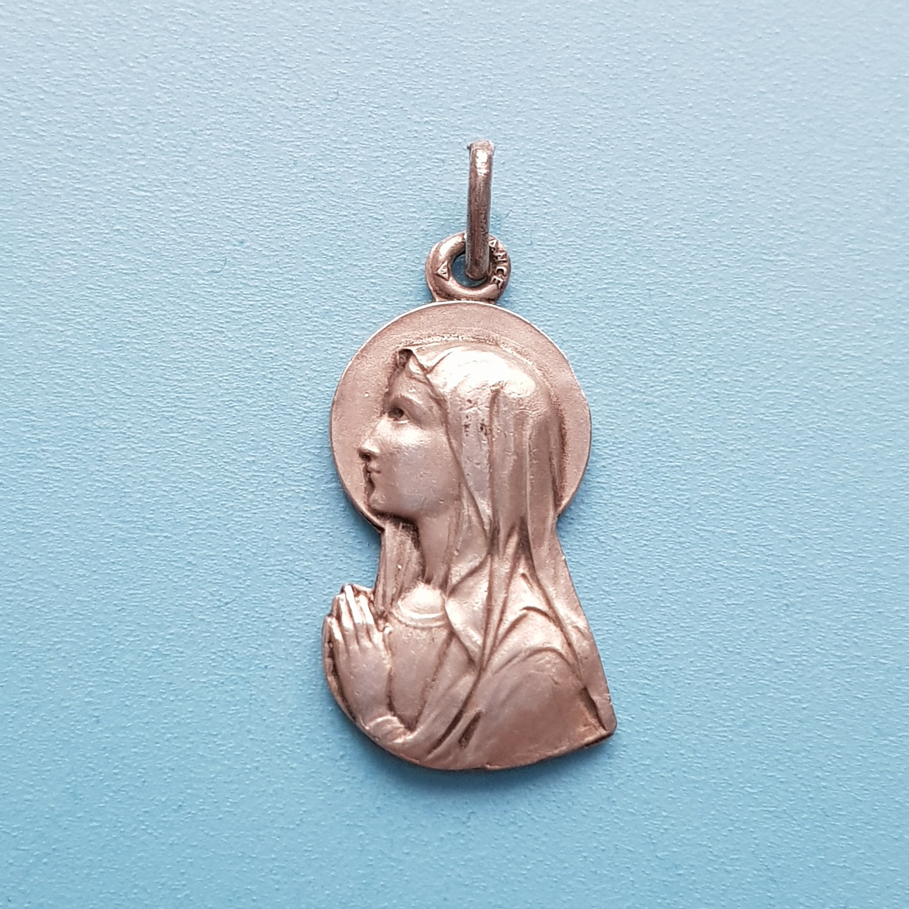 Sainte Vierge Marie avec Médaille d'enfant, Charme Religieux de Vierge Marie, Pendentif Chrétien, Bé