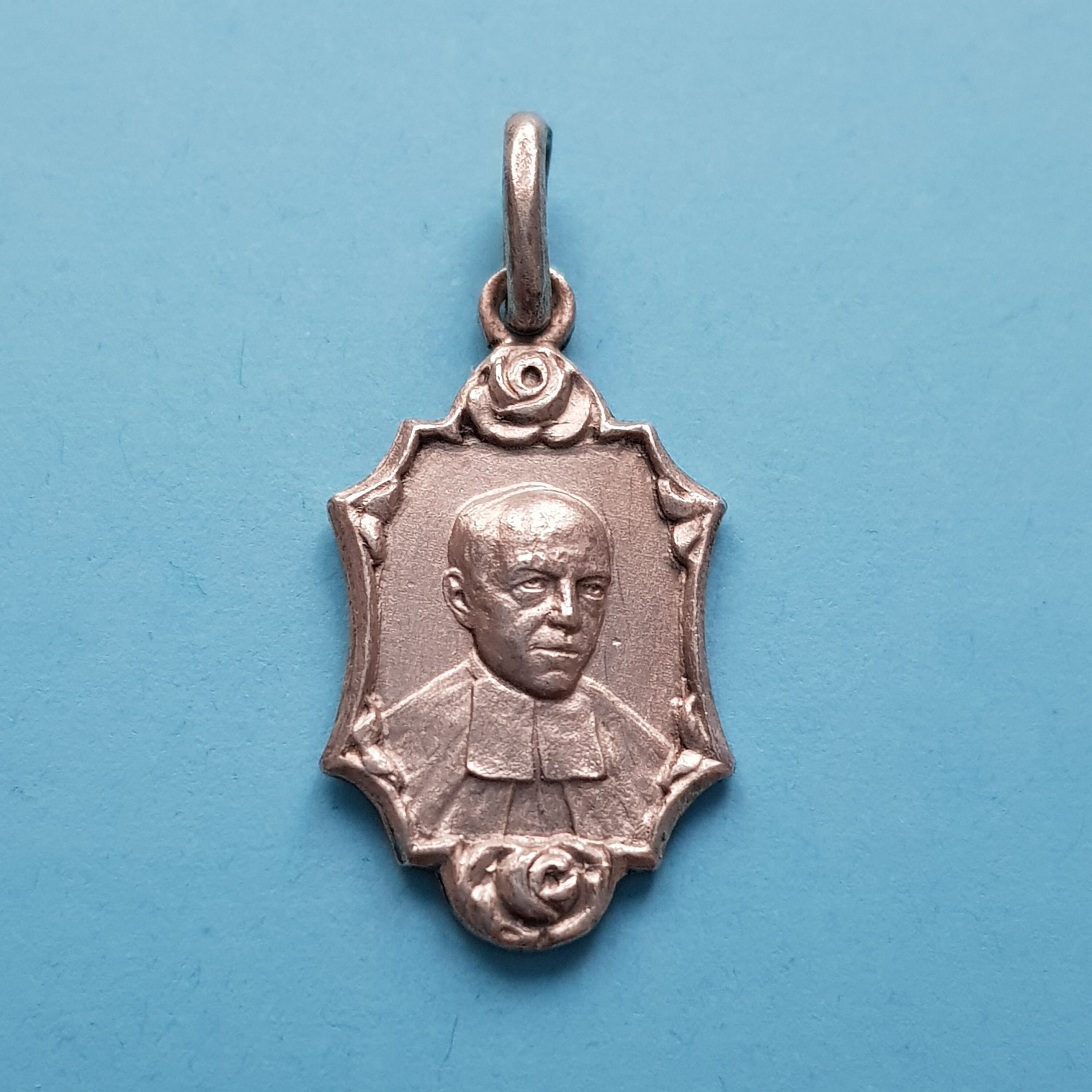 Pendentif de Médaille Vintage Brother Mutien Marie Malonne