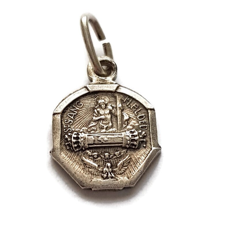 Médaille Vintage Du Saint-Sang, Souvenir de Bruges