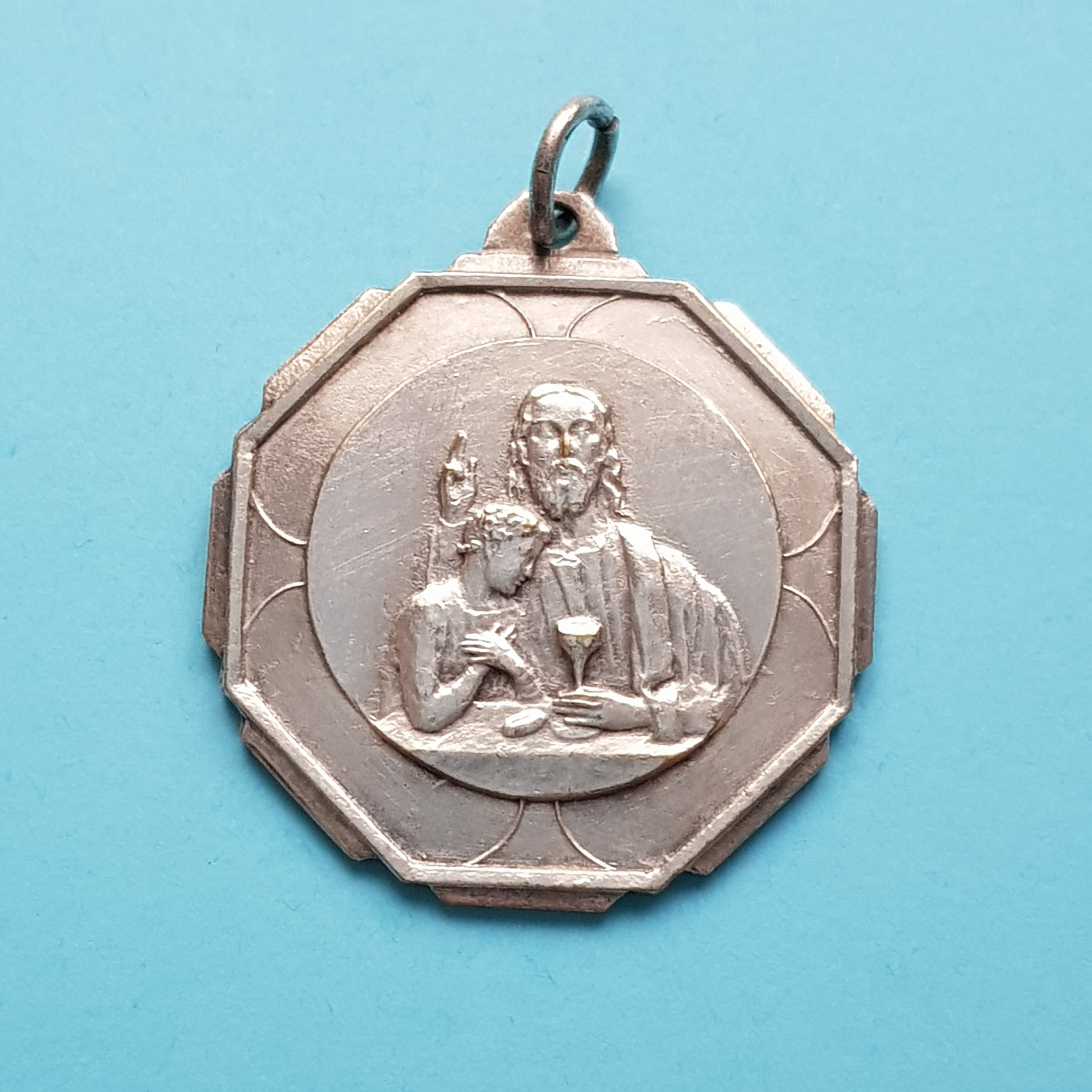 Médaille de Communion Vintage, Calice