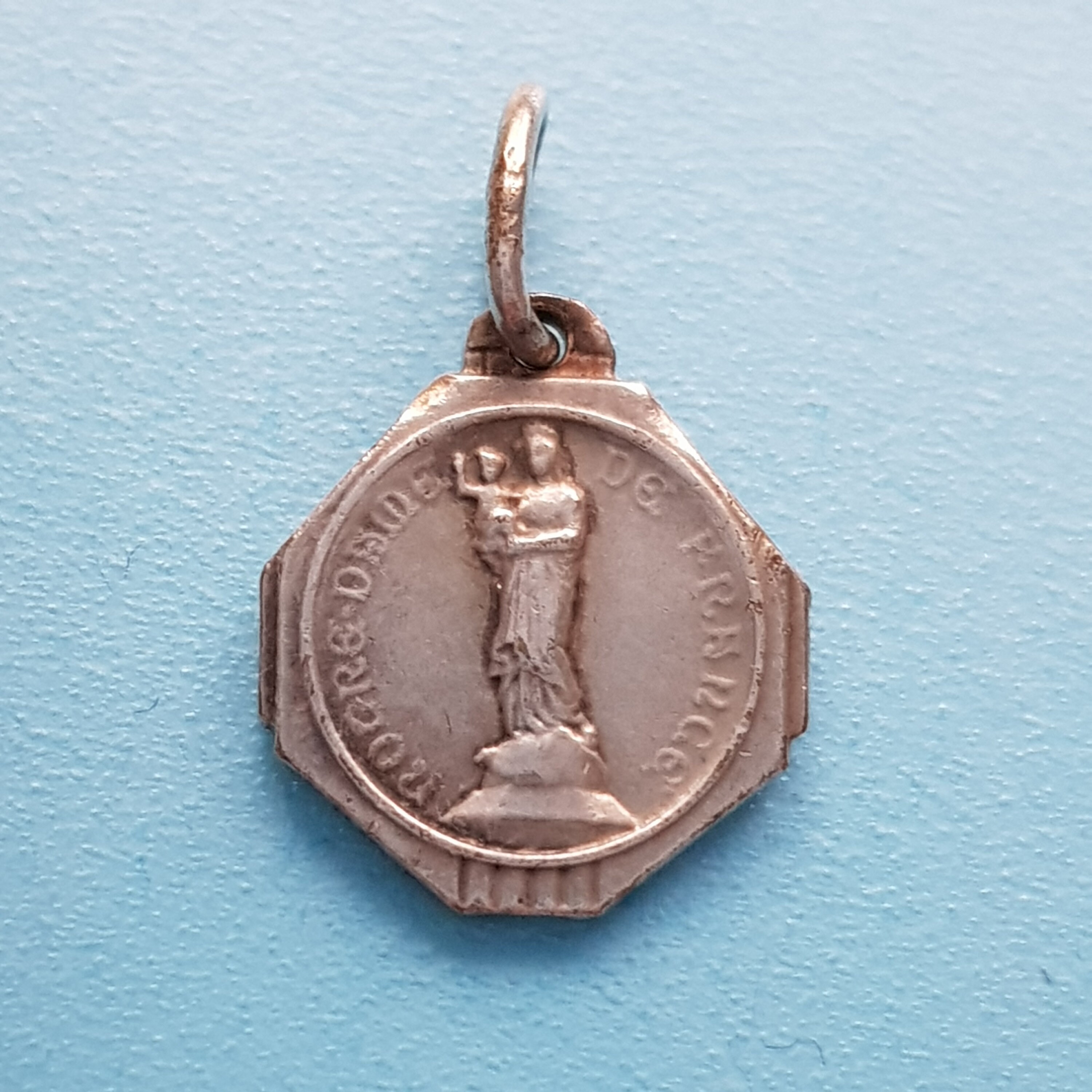 Notre Dame de France, Pendentif Médaille Notre Du Puy, Charme Notre-Dame France