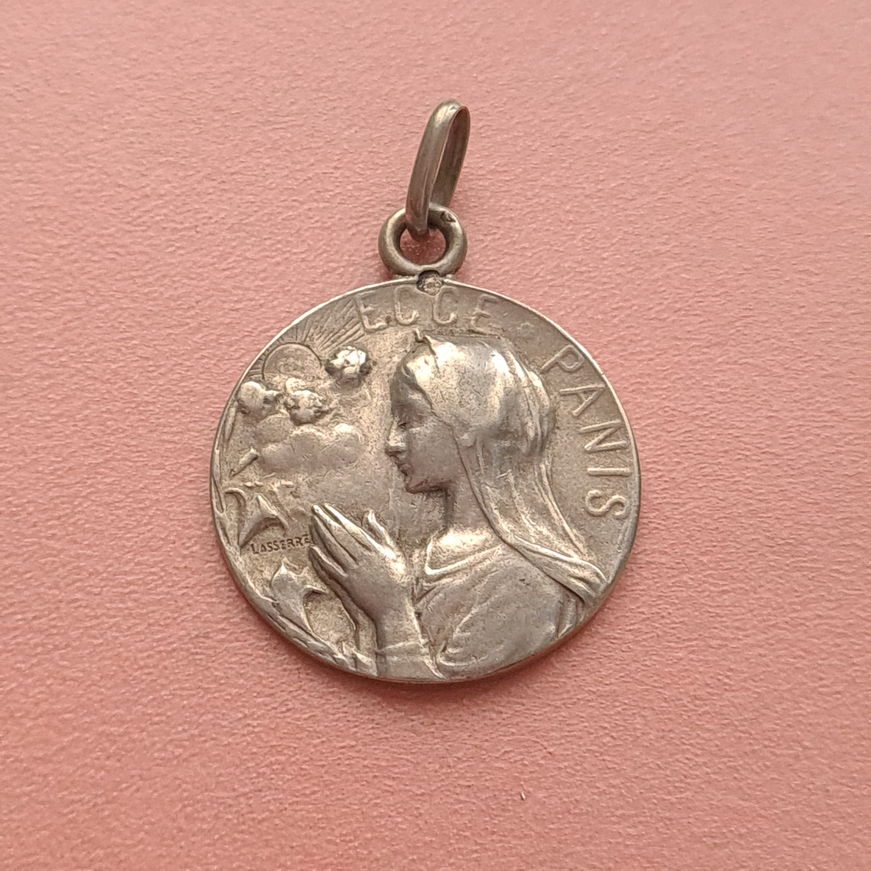 Médaille Ecce Panis Angelorum Par Lasserre