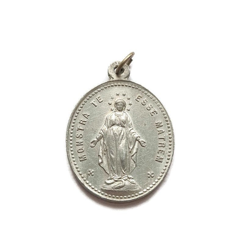 Grande Français Congrégation Des Enfants de Marie Médaille, Aluminium