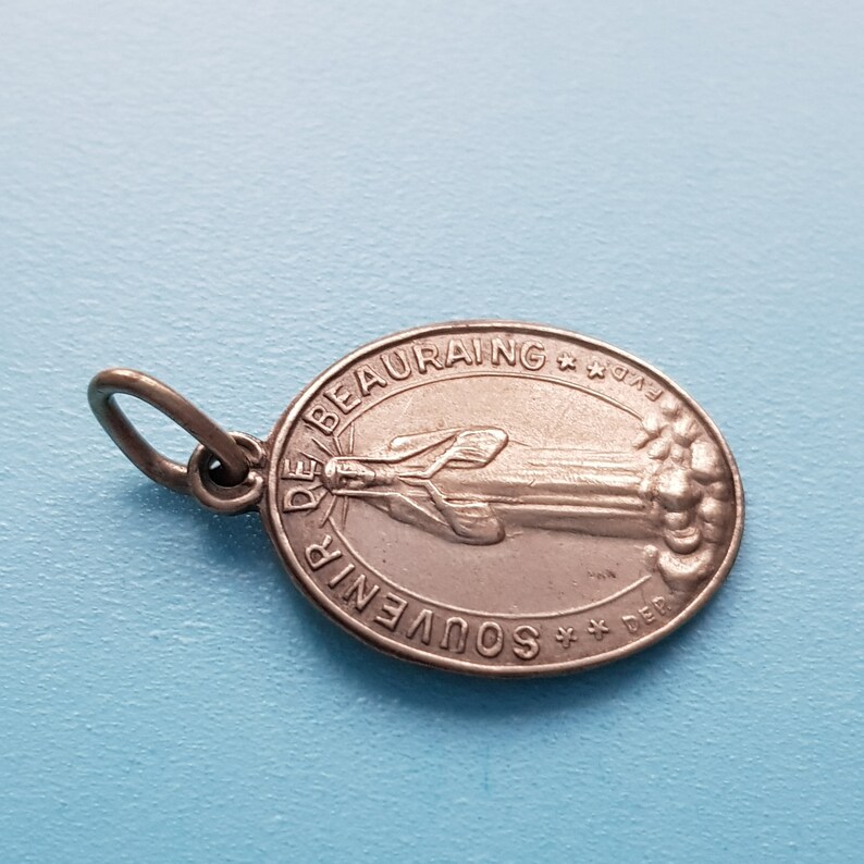 Our Lady of Beauraing medal pendant Holy Virgin Mary charm ...
