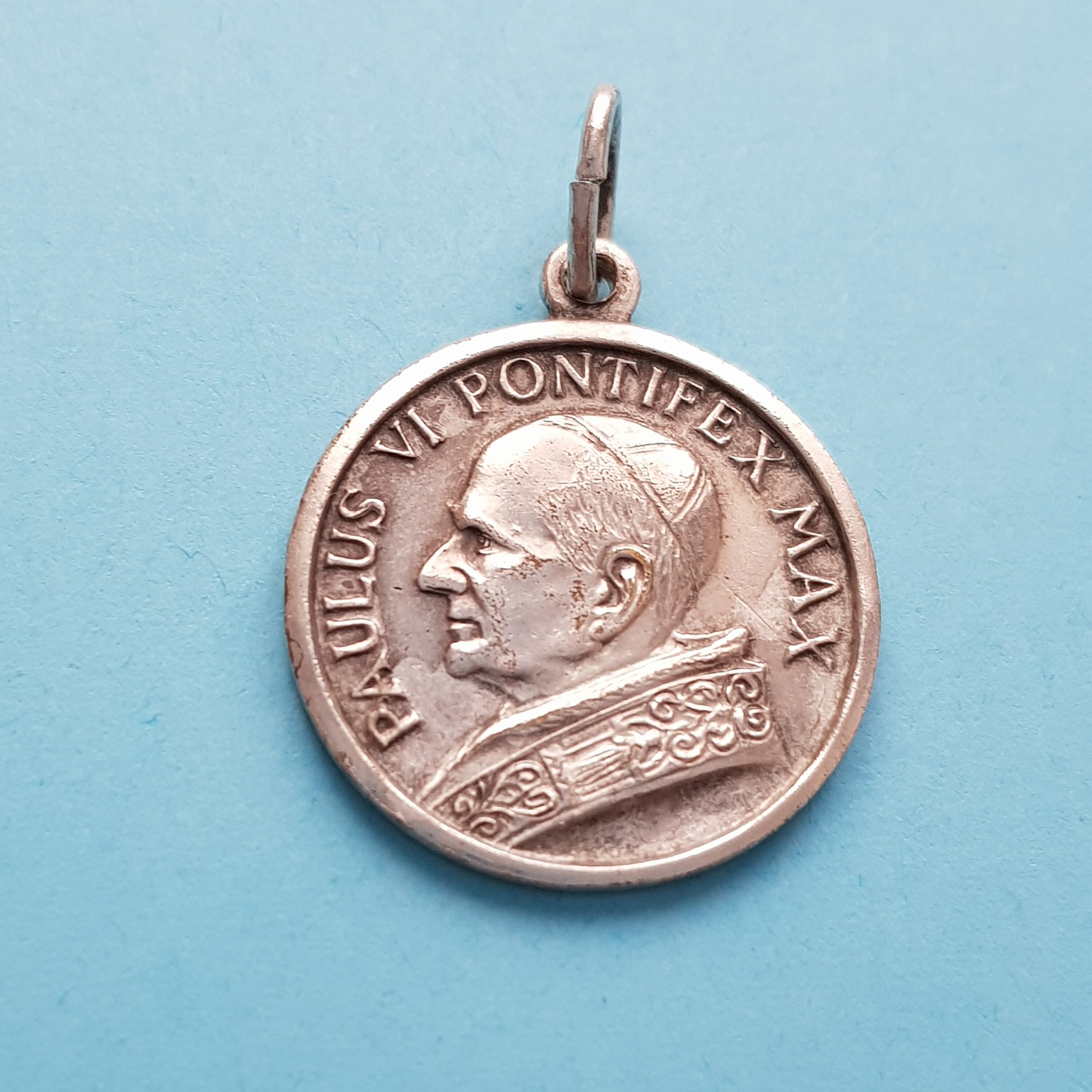 Médaille Du Pape Paul Vi, Charme Papal, Médaille Pontificale, Paulus Vi Pontifex Max, Roma