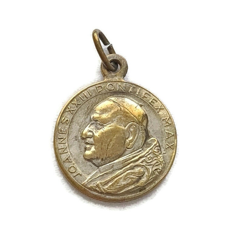 Jean Xxiii, Pendentif Médaille Saint-Pierre-Et-Saint-Paul, Joannes Collier de Charme San Pietro et S