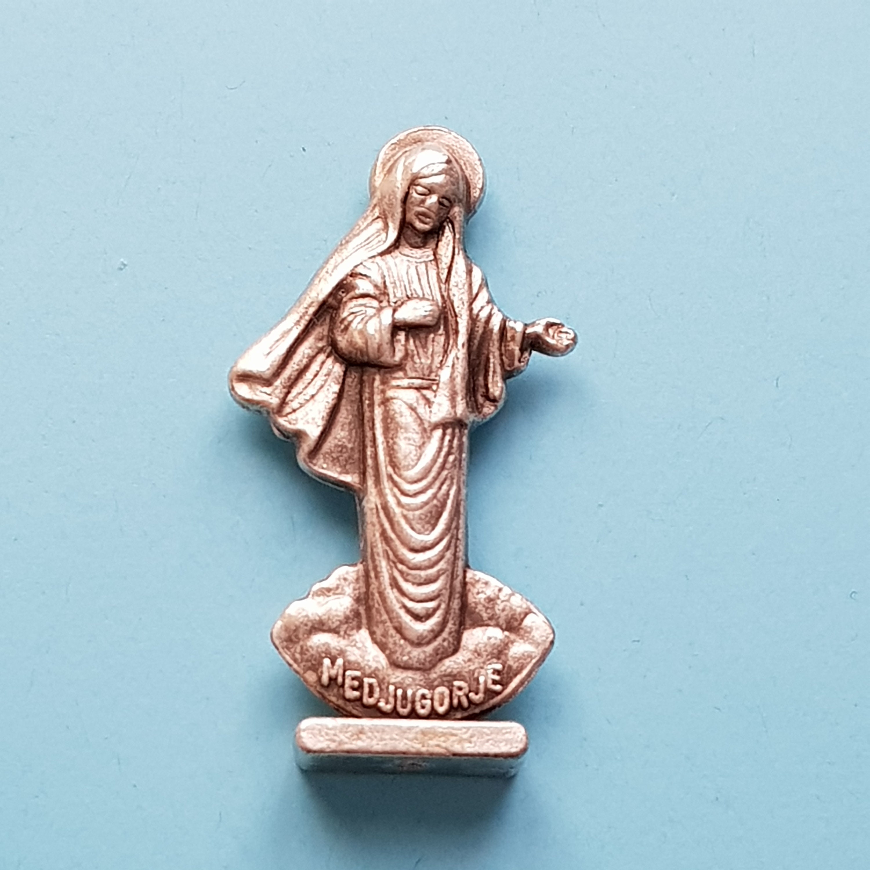 Petite Statue de Medjugorje, Poche, Vierge Voyage Sainte Marie