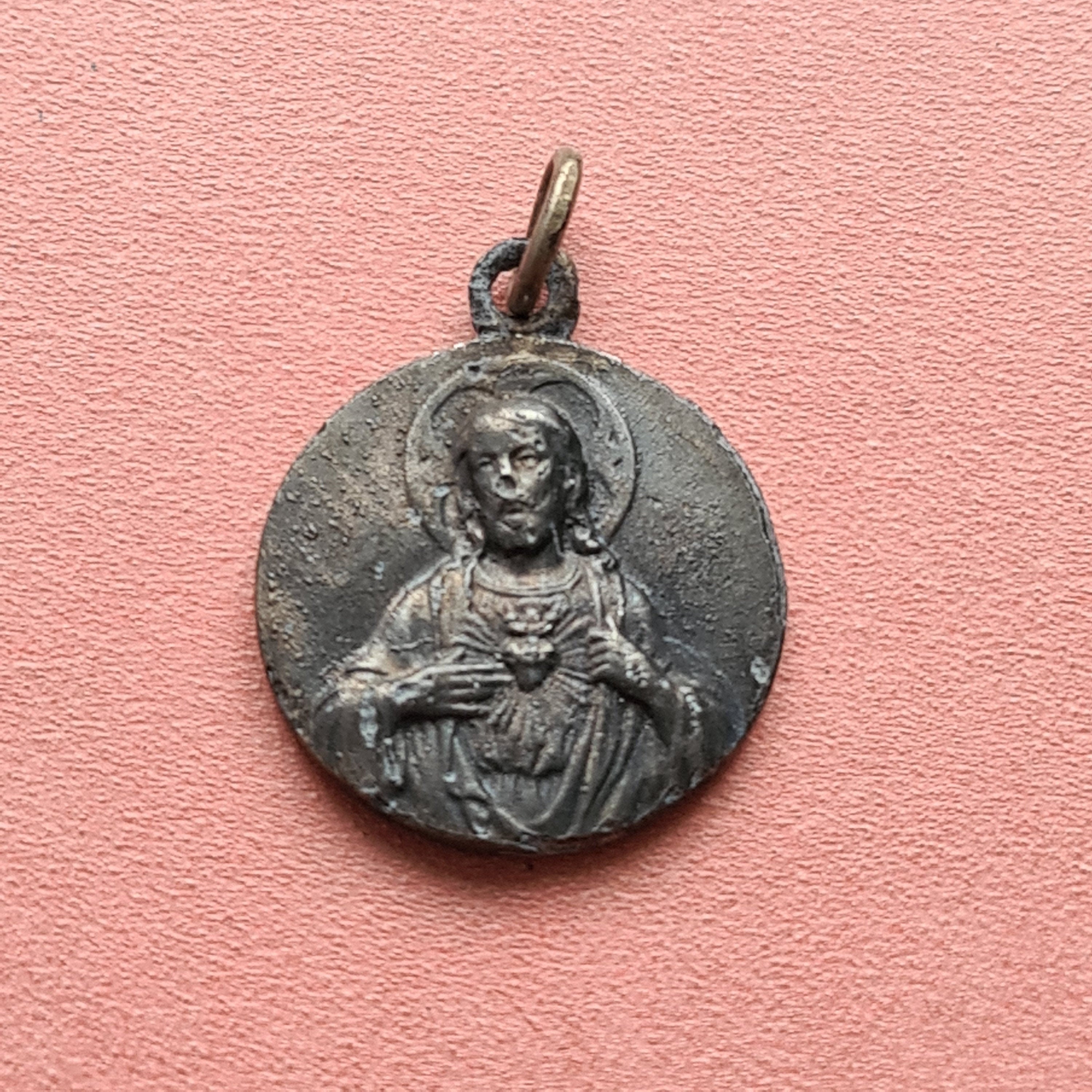 Médaille Jésus et Notre Dame Du Sacré-Cœur, Charme Sacré-Cœur