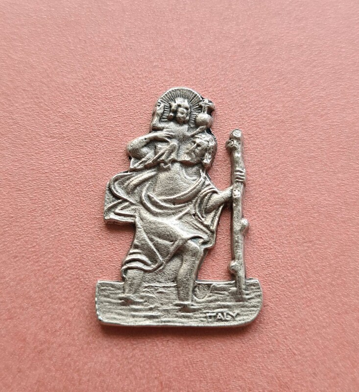 statue de Poche Catholique Religieuse Rue Christopher