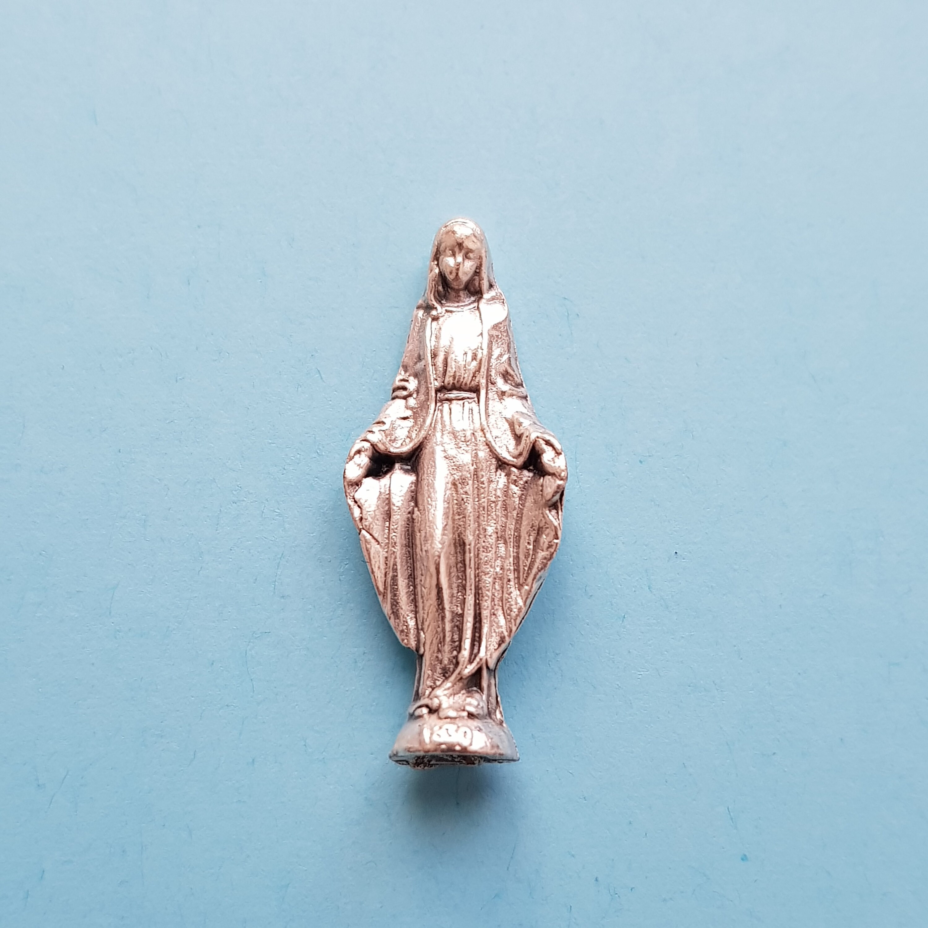 Tiny Miraculous Holy Virgin Mary Statue, Statue de La Sainte Mère
