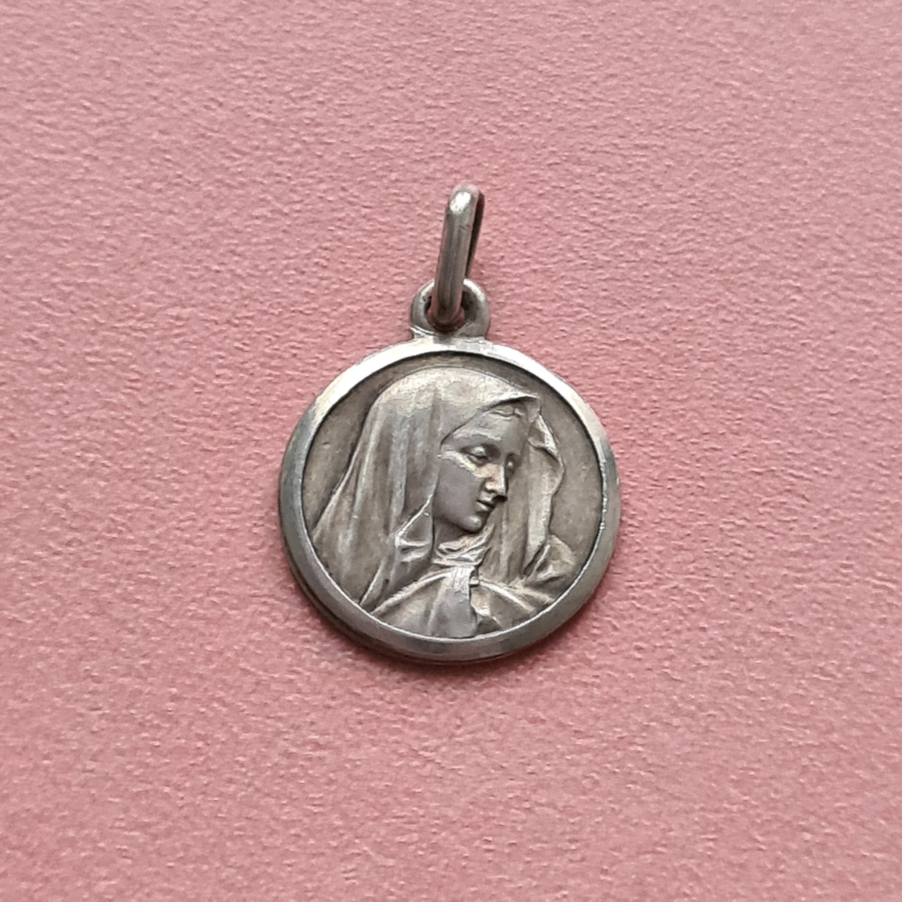 Médaille Notre-Dame Des Douleurs, Charme Mater Dolorosa, Pendentif Mère Dolorosa