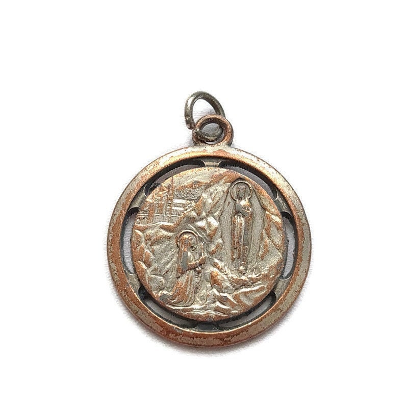 Grande Médaille, Notre-Dame de Lourdes & St Christophe