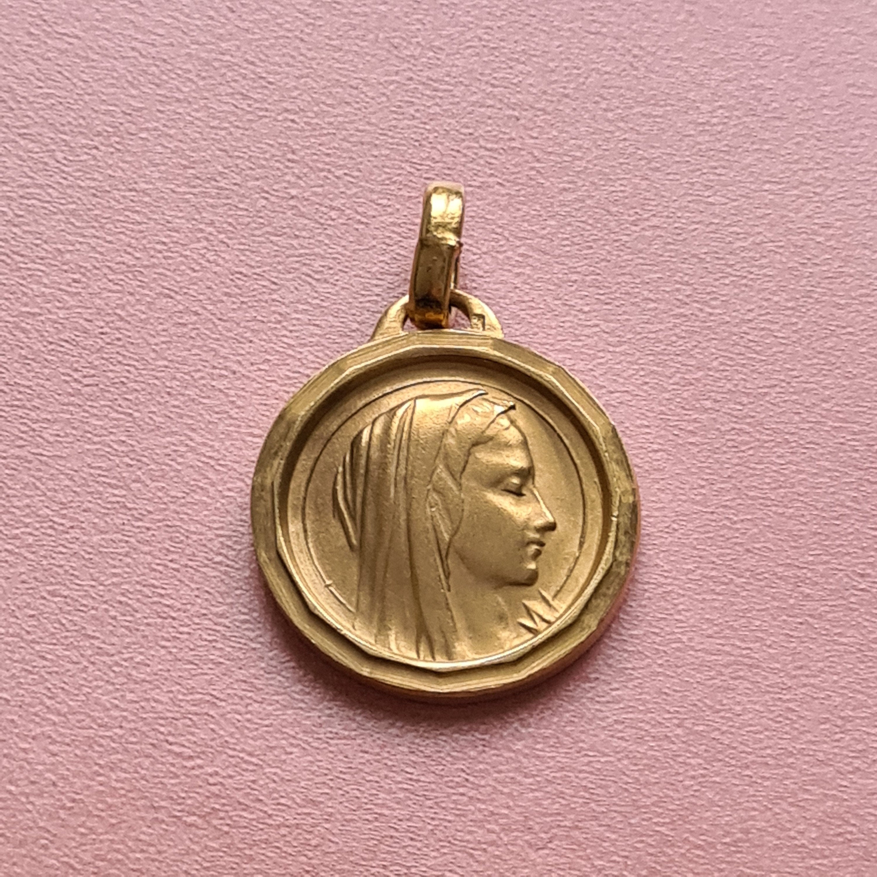 Pendentif Catholique de La Médaille Sainte Vierge Marie