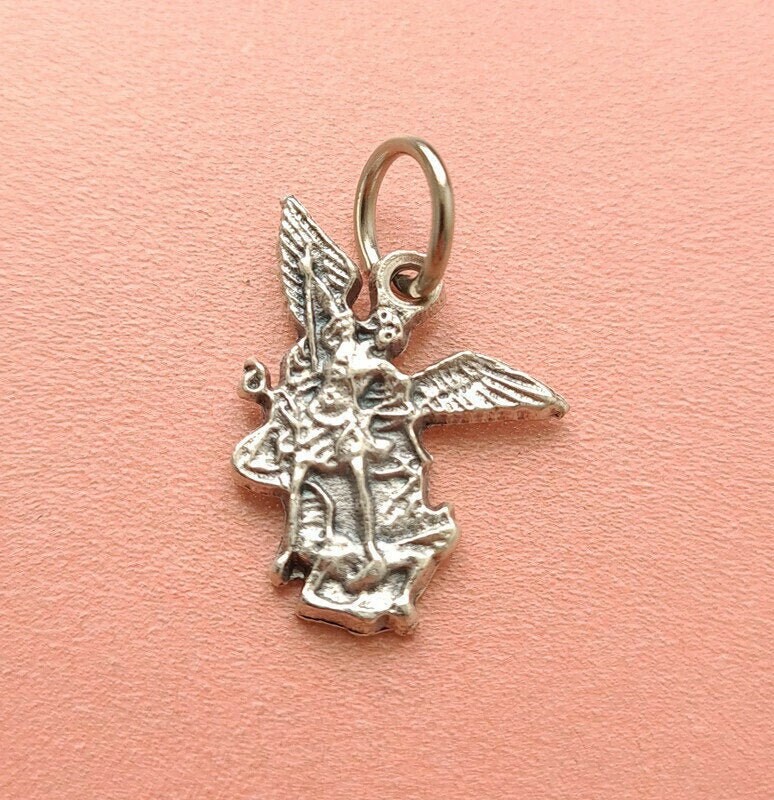 Médaille St Michael Archangel, Patron de La Police, Pompiers et Militaires, Bijoux Chrétiens