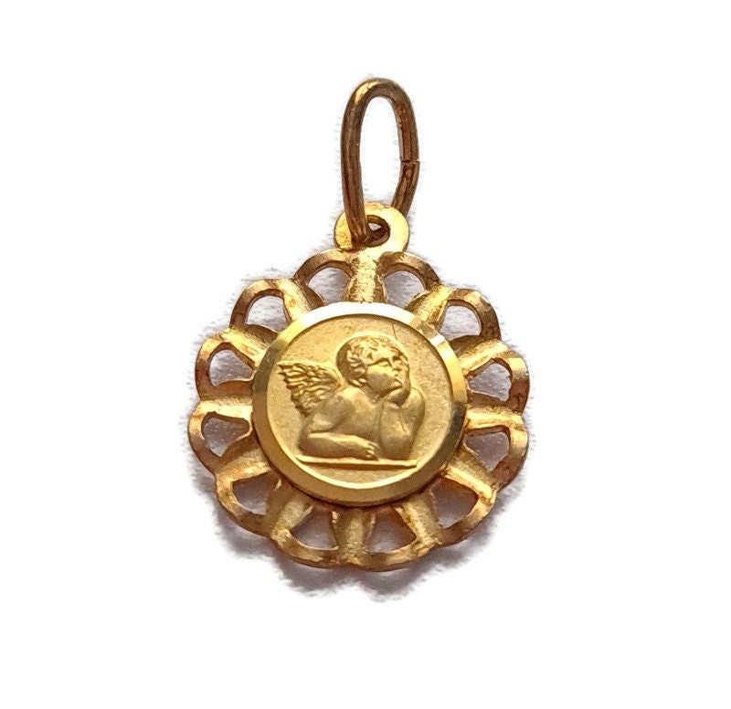 Charme d'ange Raphaël, Médaille de Chérubin, Pendentif Raphaël Putti