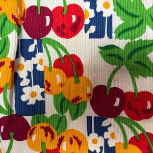 NANTUCKET NATURALS Vintage Sleeveless Dress ~ CHERRIES Bild 20