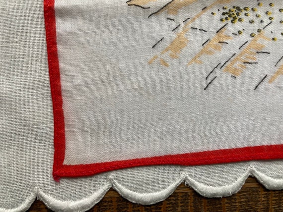 Vintage CINDERELLA Child's Handkerchief~Cotton Fa… - image 6