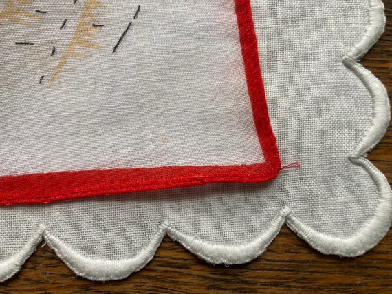 Vintage CINDERELLA Child's Handkerchief~Cotton Fa… - image 7