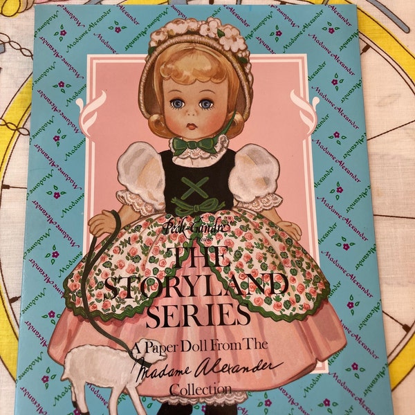 Vintage Madame Alexander The Storyland Series Paper Doll~MIP/Sealed~1993~Beautiful Graphics