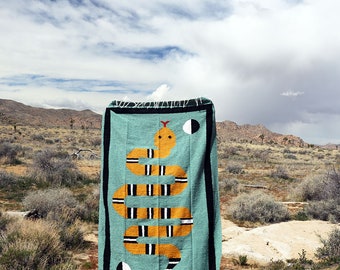 Mountain King Snake (Limited Edition) // Handwoven Blanket