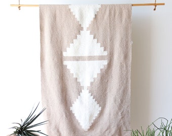 Adobe Sandstone //Handgeweven deken