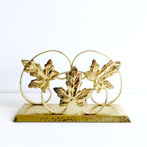 Ornate Brass Plated Letter Holder
