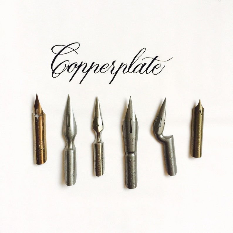 Classic Copperplate Nibs Series 2 Etsy