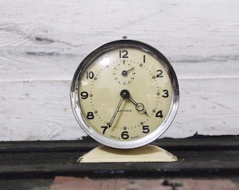 French Bayard Alarm Clock in Cream – Functional