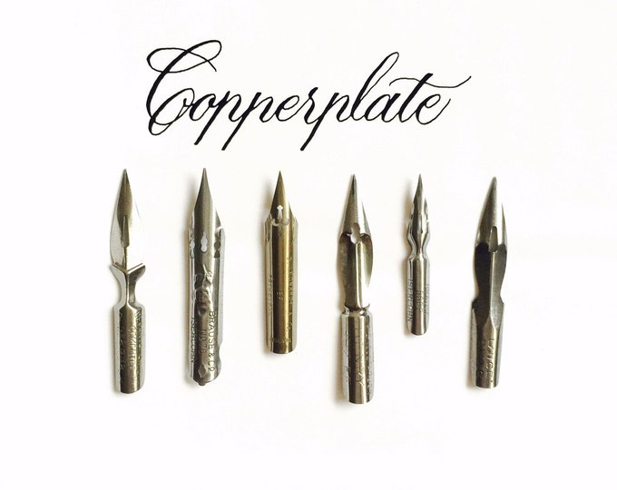 Classic Copperplate Nibs Series 1 Etsy