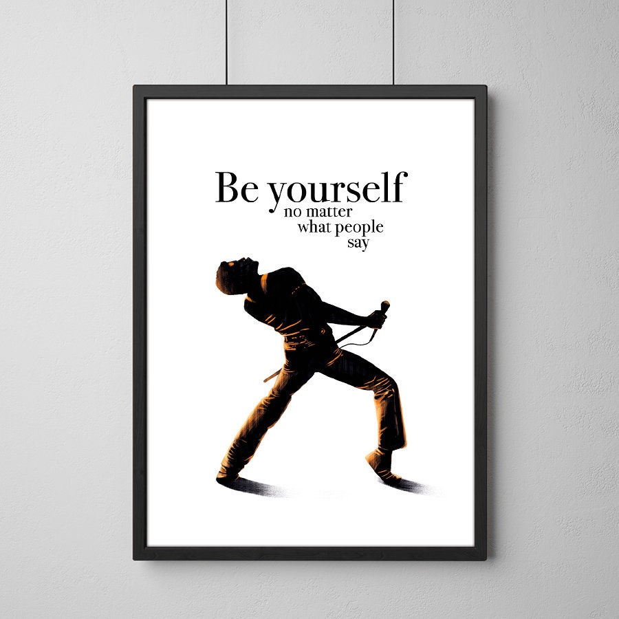 Freddie Mercury Poster Gift Idea Illustrations - Etsy Denmark