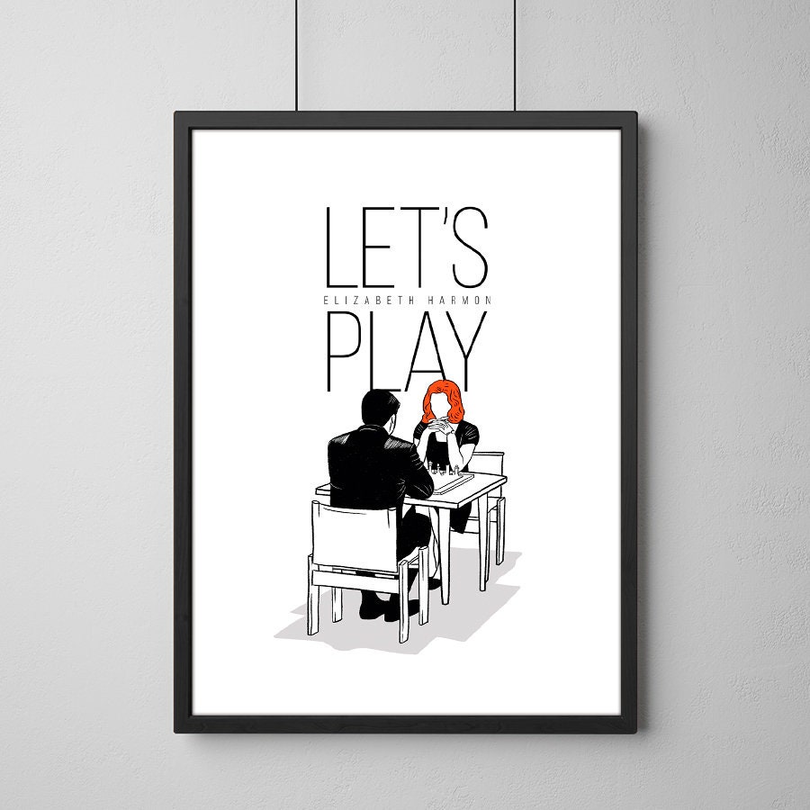 Elizabeth Harmon Poster for Sale by Laurensparkes