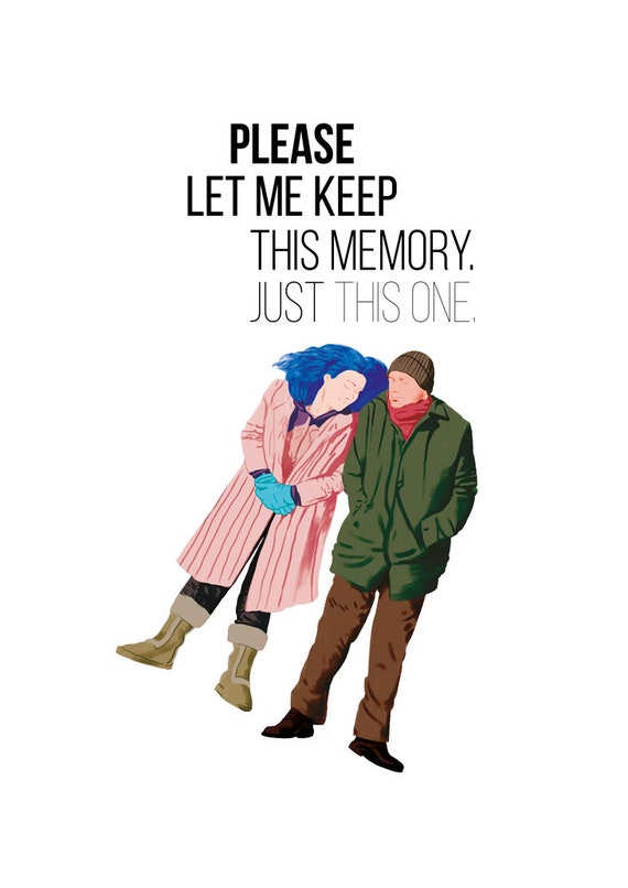 Eternal Sunshine of the Spotless Mind, Art Poster, Gift Idea