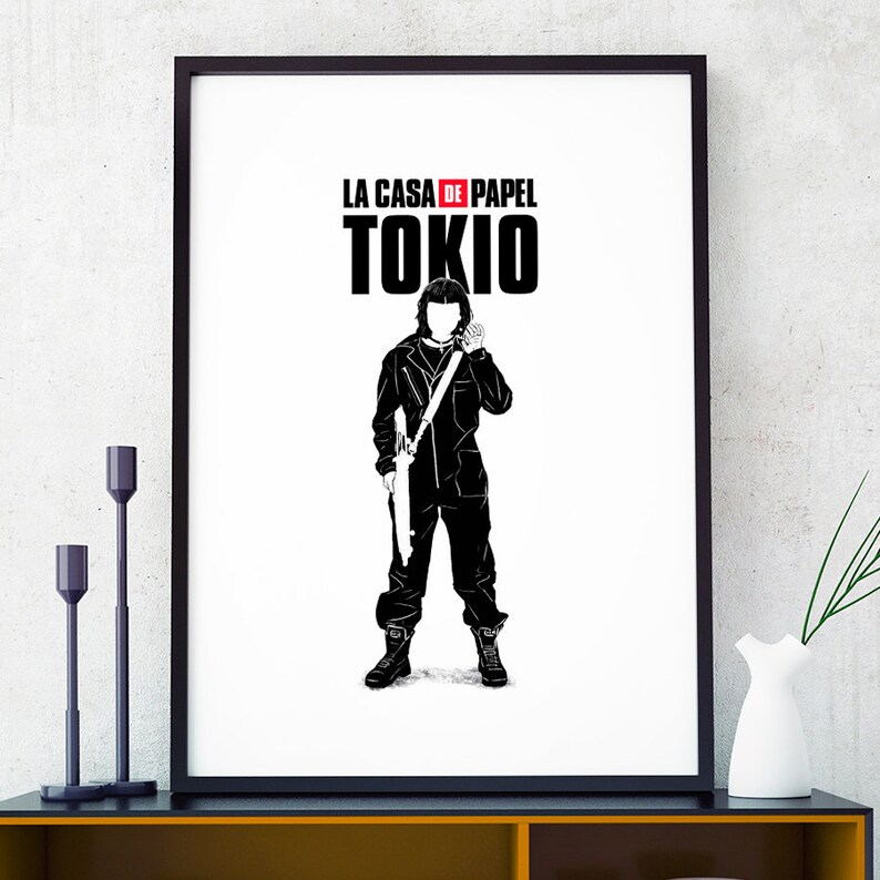 Poster Tokio La Casa De Papel