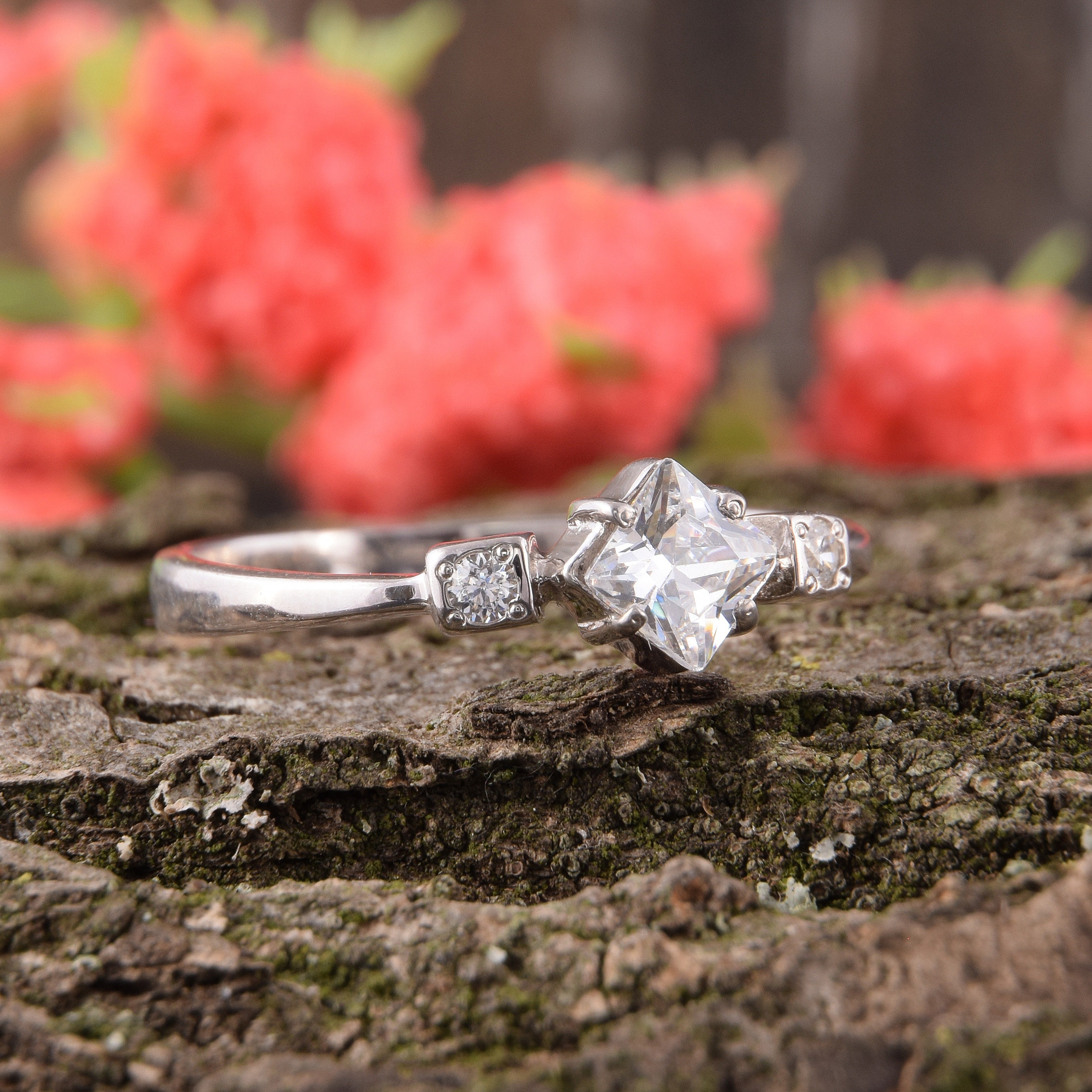 Art Deco Promise Ring