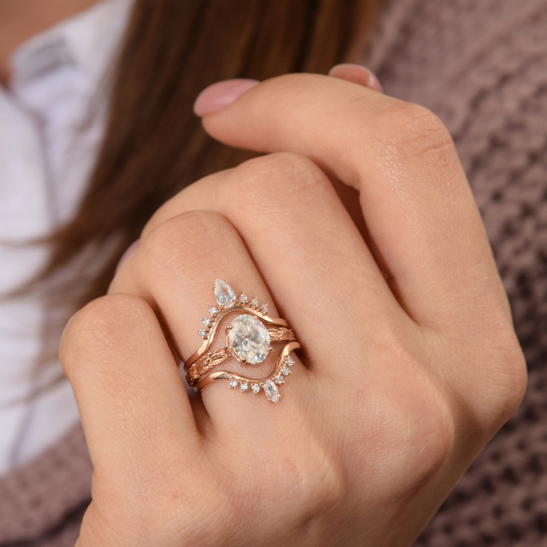 Victorian Vintage Engagement Ring Stores Unique 14k Rose Gold