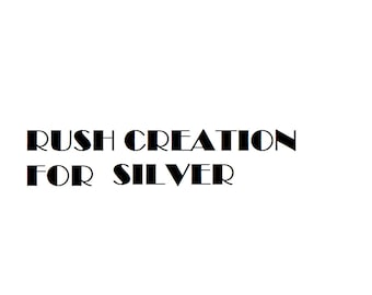 rush creation for 925 sterling silver