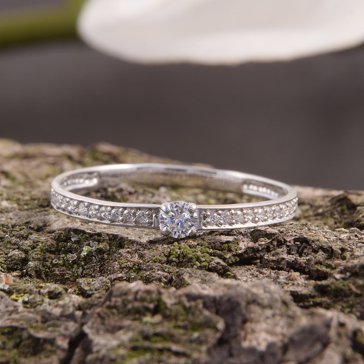 Promise Ring for Her Silver Ring Women Silver Ring for Her Etsy