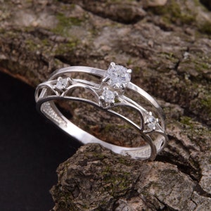Women wedding band, Art deco wedding band, Unique wedding band, Wedding band for her, Antique style ring, Filigree wedding band