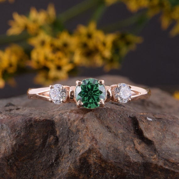 Promise shop emerald rings