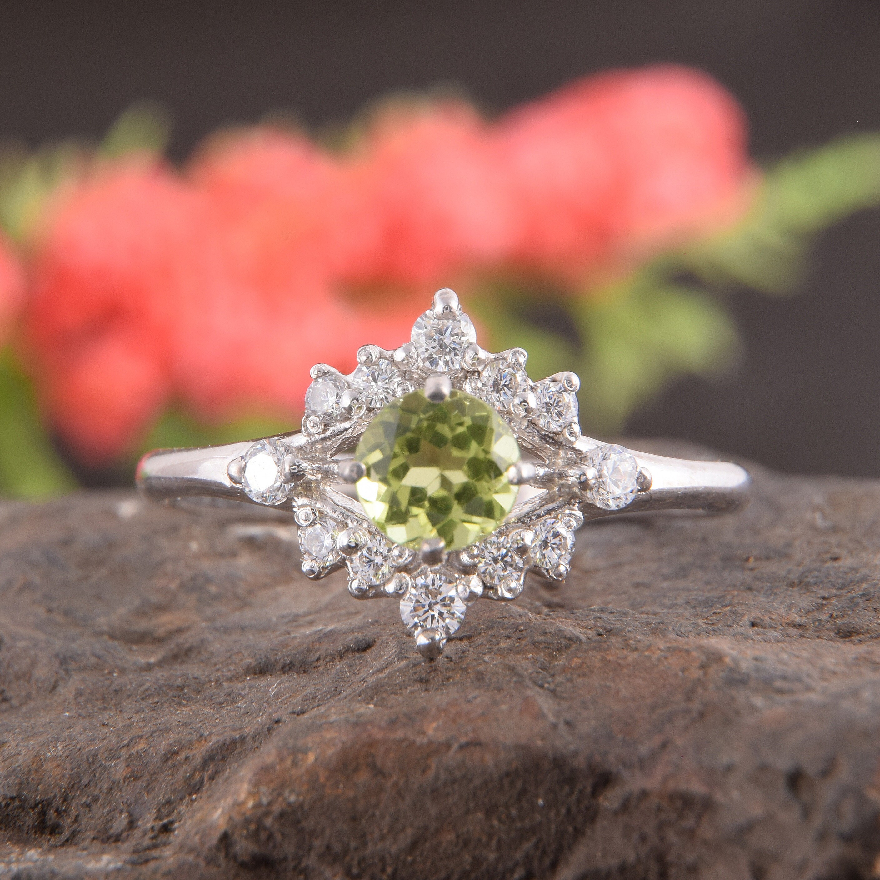 Ella Peridot Ring