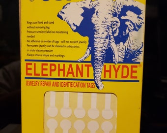 Elephant Hyde Jewelers Tags Including Pen for sale online 