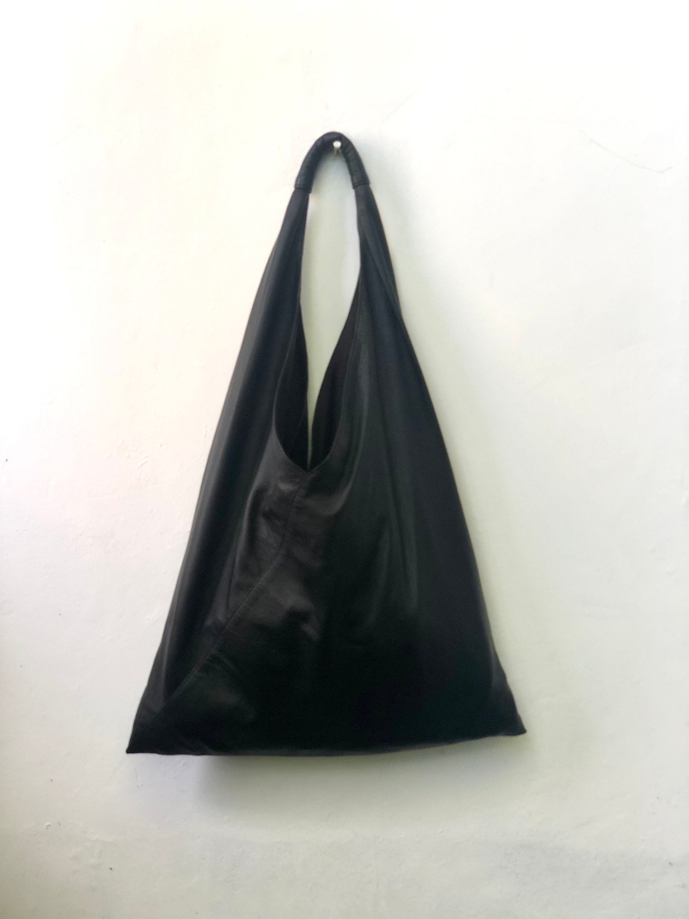 Fold Over Geometric Zipper bag Women Handbags Casual Tote Japan