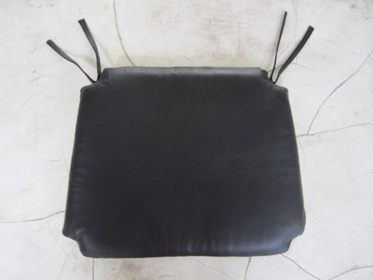 Dark Brown Leather Chair Pad Leather Chair Cover Modern Etsy