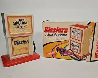 Máquina de zumos Hot Wheels Redline Era Sizzlers con caja, vintage de 1969