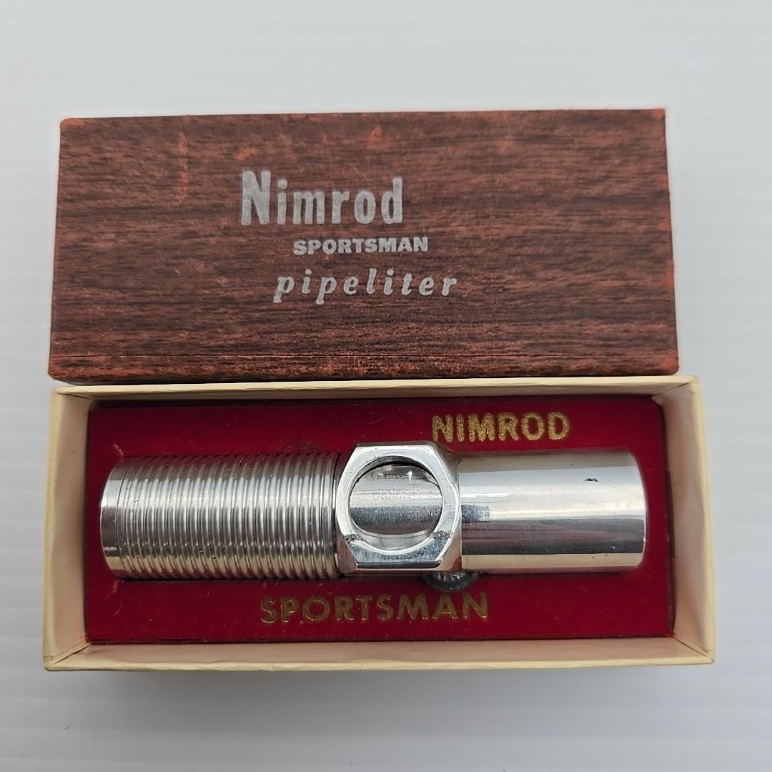 【No.41】箱付き NIMROD COMMNDER pipeliter ニムロッド パイプ用オイルライター Nimrod pipe lighter - Etsy 日本