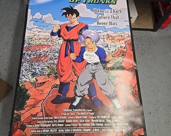 Vintage Dragon Ball Z-posterpromo The History of Trunks: 24 x 36 inch