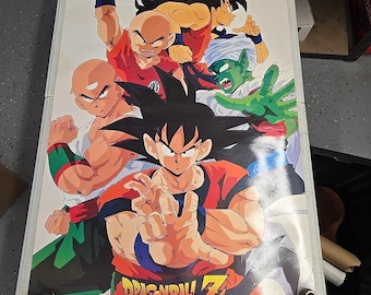 DragonBall Z originele vintage poster 22 x 34" 1998 Shueisha Toei-animatie IM40006