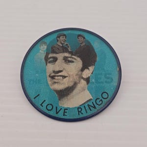 THE BEATLESビートルズバッジ VARI-VUE ヴァリビュービンテージ Beatles Vari Vue - Etsy
