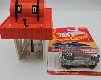 Vintage Mattel Hot Wheels Single Lane Automatic Lap Counter W/ Bonus Car