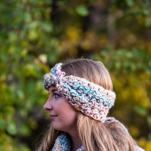 EARWARMER HEADBAND Crochet Accessory Winter Earmuffs 27. Hudson Bay